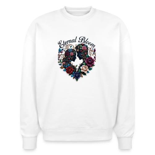 Eternal Bloom Embrace T-Shirt - Stanley/Stella Radder Unisex Oversized Organic Sweatshirt