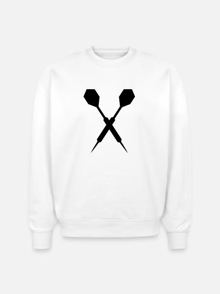 Dart - Stanley/Stella Radder Unisex Oversized Organic Sweatshirt - white
