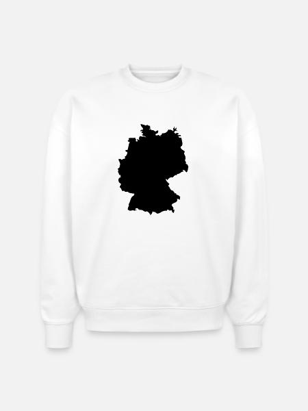 germany - Stanley/Stella Radder Unisex Oversized Organic Sweatshirt - white