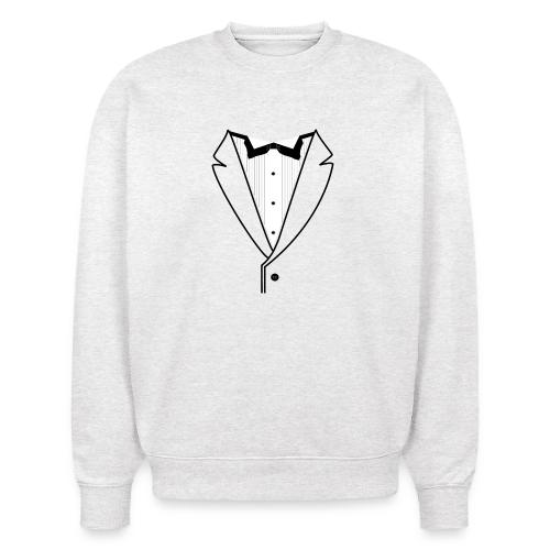 Tuxedo Plain w. Black Lines - Stanley/Stella Radder Unisex Oversized Organic Sweatshirt