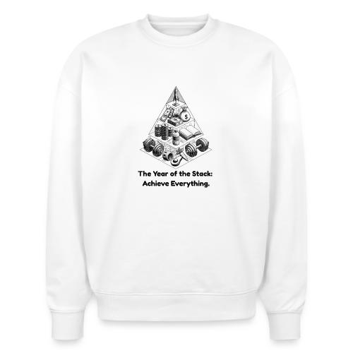 The Resolution Pyramid T-Shirt, Mug, & Leggings - Stanley/Stella Radder Unisex Oversized Organic Sweatshirt