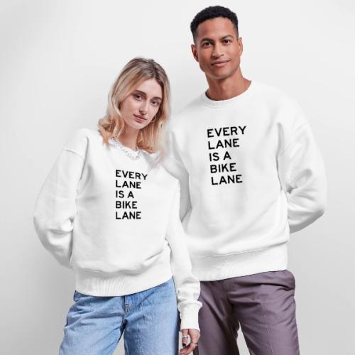 Every Lane is a Bike Lane - Stanley/Stella Radder Unisex Oversized Organic Sweatshirt