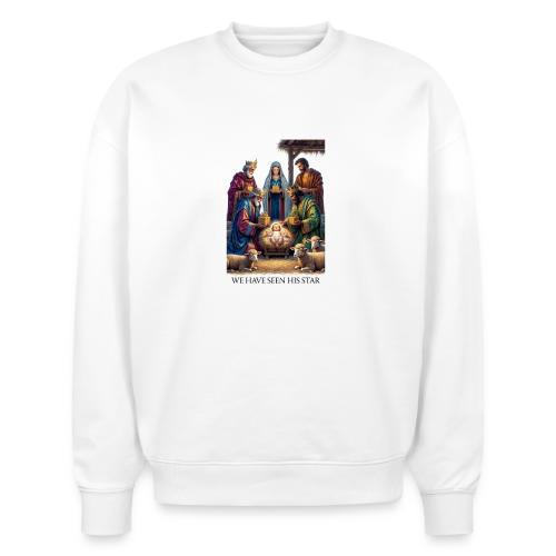 Three Wise Men T-Shirt - Stanley/Stella Radder Unisex Oversized Organic Sweatshirt