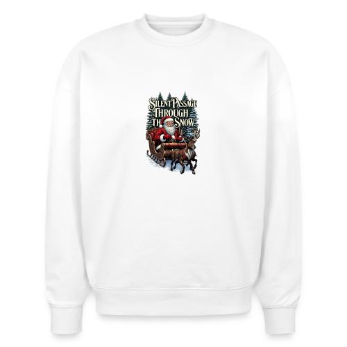 Nostalgic Santa T-Shirt - Stanley/Stella Radder Unisex Oversized Organic Sweatshirt