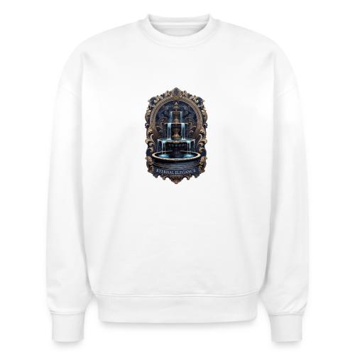 Gilded Baroque Fountain T-Shirt - Stanley/Stella Radder Unisex Oversized Organic Sweatshirt