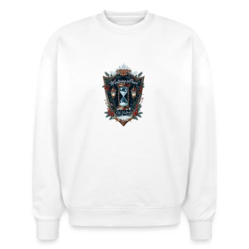 Wintering in Peace (No Visitors) T-Shirt - Stanley/Stella Radder Unisex Oversized Organic Sweatshirt