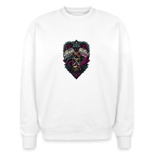 Love Bites (Literally) T-Shirt - Stanley/Stella Radder Unisex Oversized Organic Sweatshirt