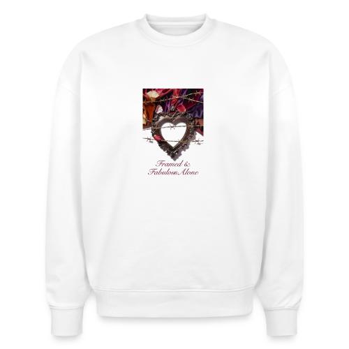 Framed & Fabulous Alone T-Shirt - Stanley/Stella Radder Unisex Oversized Organic Sweatshirt