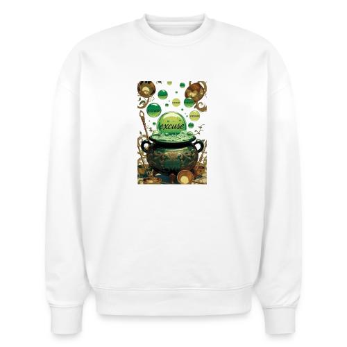 Emerald Excuses Cauldron Graphic Tee - Stanley/Stella Radder Unisex Oversized Organic Sweatshirt