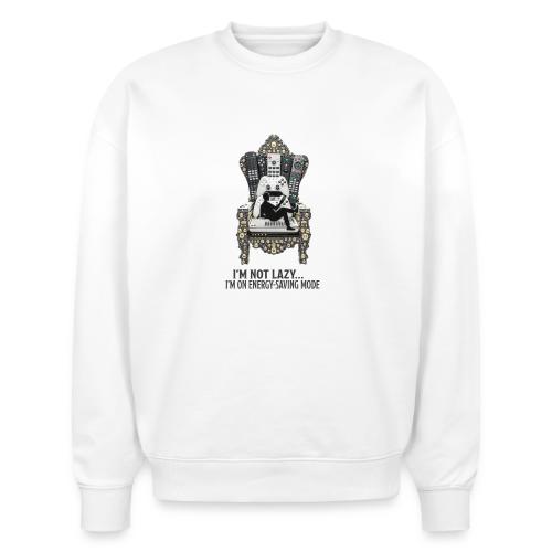 Remote Throne Procrastinator T Shirt, Dad Gift - Stanley/Stella Radder Unisex Oversized Organic Sweatshirt