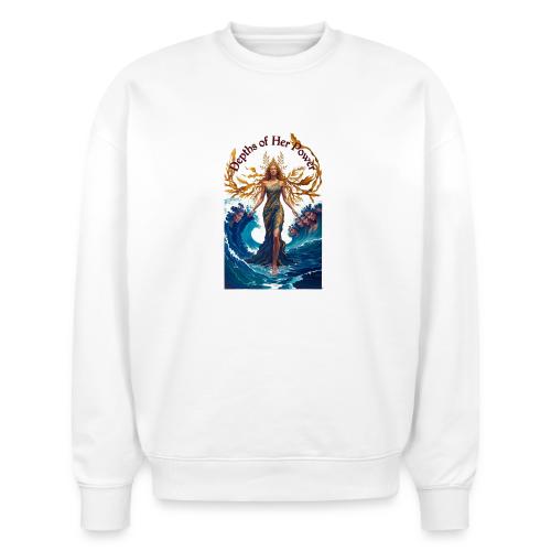 Women’s Day Tidal Sovereign T Shirt, Gift for Wife - Stanley/Stella Radder Unisex Oversized Organic Sweatshirt