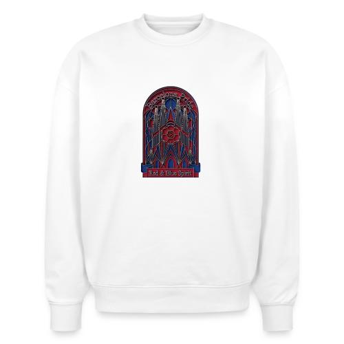 Barcelona Scarlet Pride T Shirt, Vibrant City Gift - Stanley/Stella Radder Unisex Oversized Organic Sweatshirt