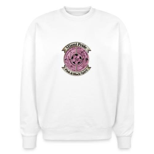 Miami Pride T Shirt, Soccer City Pride Gift - Stanley/Stella Radder Unisex Oversized Organic Sweatshirt