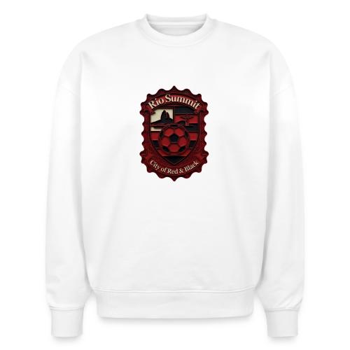 Flamengo Scarlet Summit T-Shirt, Football Gift - Stanley/Stella Radder Unisex Oversized Organic Sweatshirt