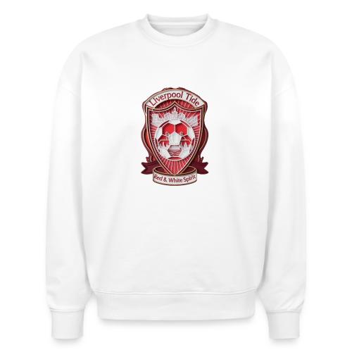 Liverpool Tide T Shirt, Soccer City Pride Gift - Stanley/Stella Radder Unisex Oversized Organic Sweatshirt
