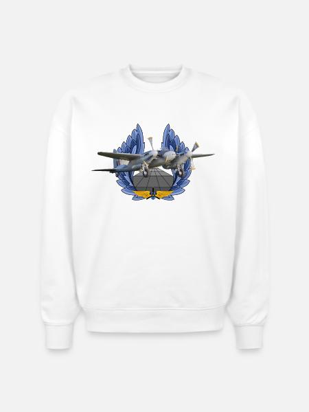 Mosquito - Stanley/Stella Radder Unisex Oversized Organic Sweatshirt - white