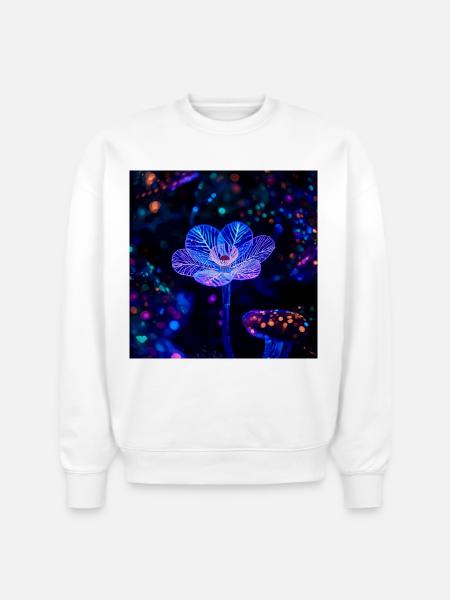 Blaque Light - Stanley/Stella Radder Unisex Oversized Organic Sweatshirt - white
