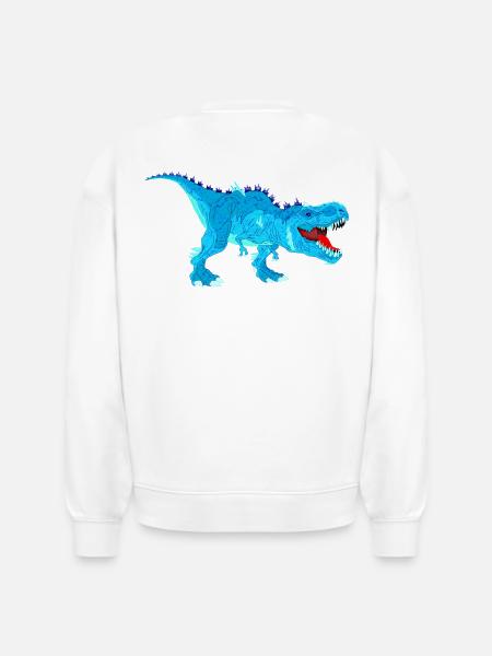 Icy Rex - Stanley/Stella Radder Unisex Oversized Organic Sweatshirt - white