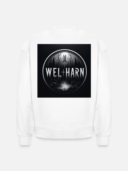 Valharn - Stanley/Stella Radder Unisex Oversized Organic Sweatshirt - white