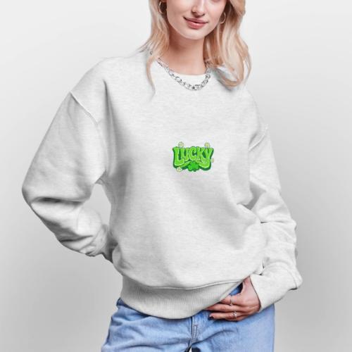Lucky 70s Retro T-Shirt - Stanley/Stella Radder Unisex Oversized Organic Sweatshirt