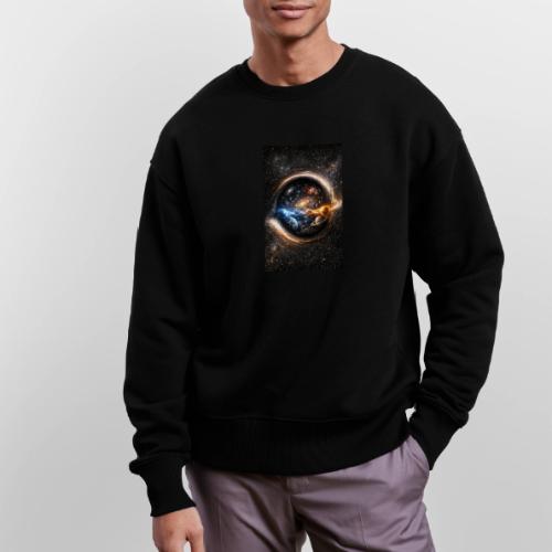 EntangledPhotonsWormhole - Stanley/Stella Radder Unisex Oversized Organic Sweatshirt