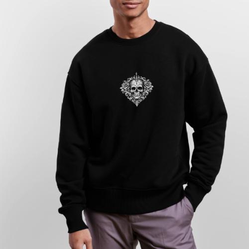Gothic Filigree Skull - Stanley/Stella Radder Unisex Oversized Organic Sweatshirt