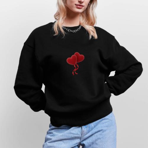 Two hearts together - Stanley/Stella Radder Unisex Oversized Organic Sweatshirt