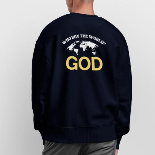 WRTW? (WHO RUN THE WORLD?) - Stanley/Stella Radder Unisex Oversized Organic Sweatshirt