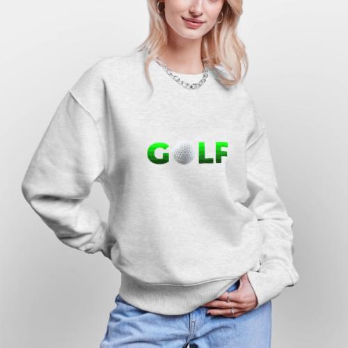 Golf Precision Wordmark - Stanley/Stella Radder Unisex Oversized Organic Sweatshirt
