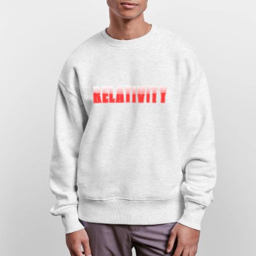 Relativity Science Typography Design - Stanley/Stella Radder Unisex Oversized Organic Sweatshirt