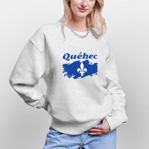 La fête nationale du Québec - Stanley/Stella Radder Unisex Oversized Organic Sweatshirt