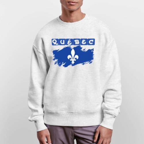 Québec la Belle province - Stanley/Stella Radder Unisex Oversized Organic Sweatshirt