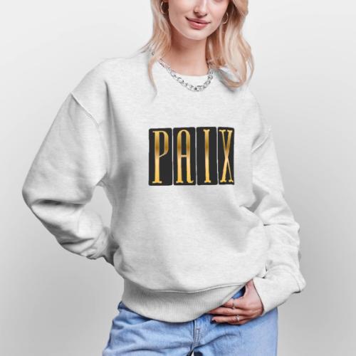 Golden Peace - Stanley/Stella Radder Unisex Oversized Organic Sweatshirt