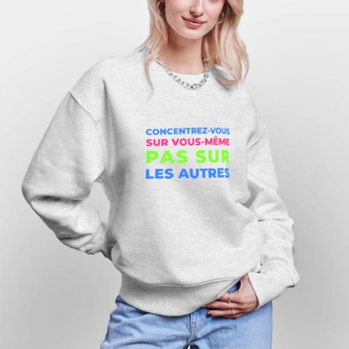 Refocus - Stanley/Stella Radder Unisex Oversized Organic Sweatshirt