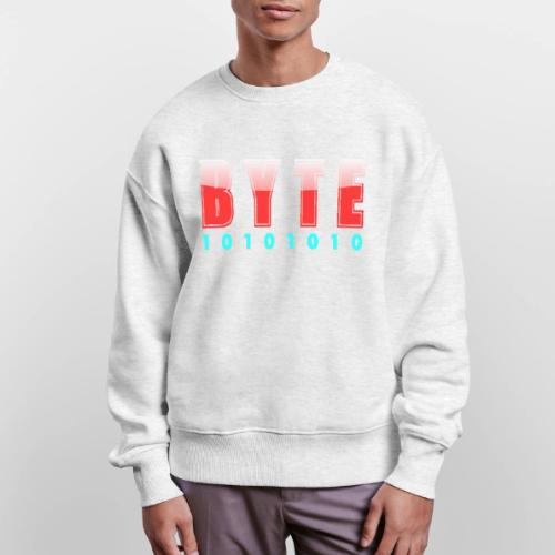 BYTE Binary Code Design - Stanley/Stella Radder Unisex Oversized Organic Sweatshirt