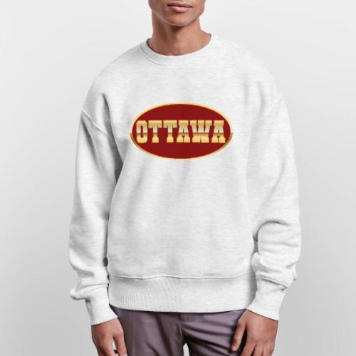Golden Pulse – Ottawa - Stanley/Stella Radder Unisex Oversized Organic Sweatshirt