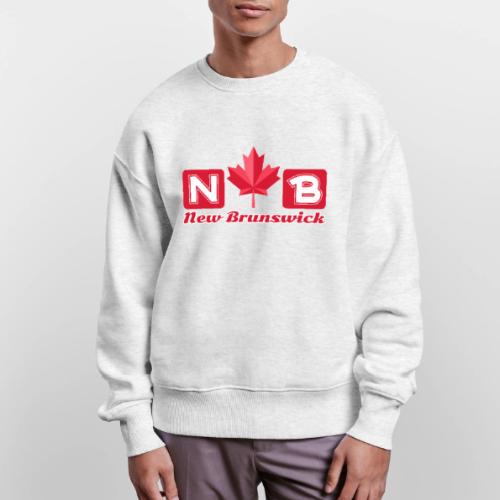 New Brunswick, province of Canada - Stanley/Stella Radder Unisex Oversized Organic Sweatshirt