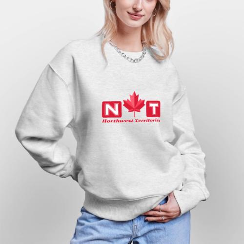 Canada: Northern Identity Emblem - Stanley/Stella Radder Unisex Oversized Organic Sweatshirt