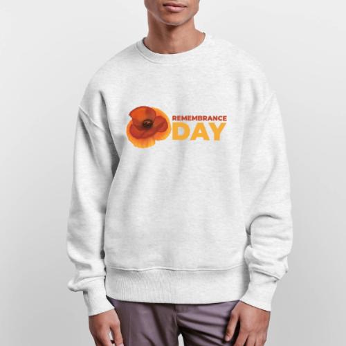 Remembrance Day - Stanley/Stella Radder Unisex Oversized Organic Sweatshirt