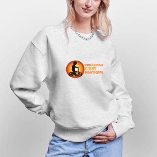 On the Move Towards Progress - Stanley/Stella Radder Unisex Oversized Organic Sweatshirt
