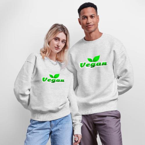 Pure Vegan Leaves - Stanley/Stella Radder Unisex Oversized Organic Sweatshirt