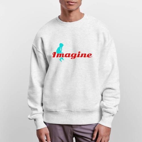 Imagine – Inspire Creativity & Dreams - Stanley/Stella Radder Unisex Oversized Organic Sweatshirt