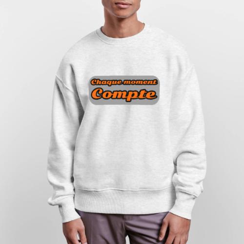 Every moment counts - Stanley/Stella Radder Unisex Oversized Organic Sweatshirt