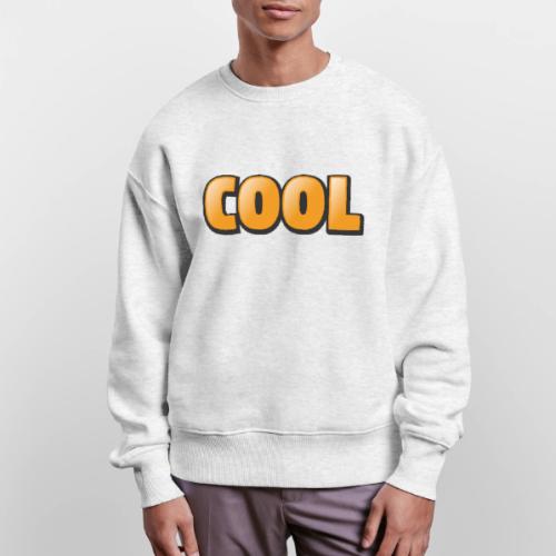 Cool 3D Word Design – Bold Chill Style - Stanley/Stella Radder Unisex Oversized Organic Sweatshirt