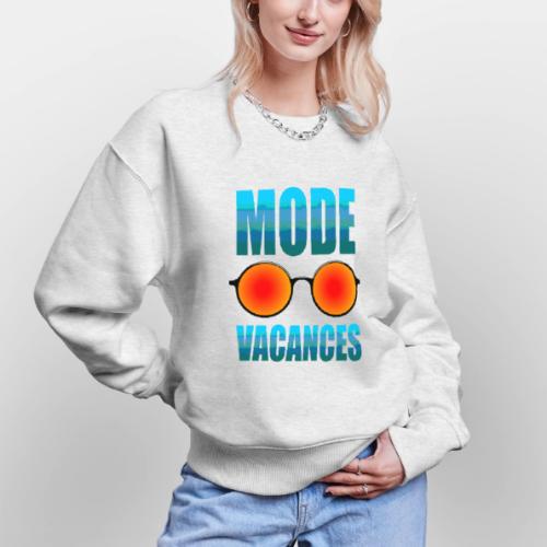 Vacation Mode Enabled - Stanley/Stella Radder Unisex Oversized Organic Sweatshirt