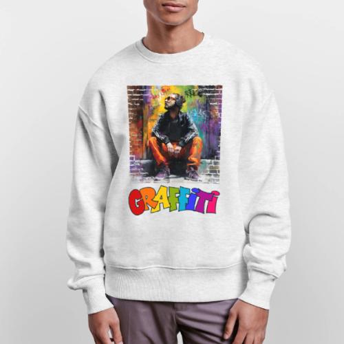 Graffiti: Urban Art - Stanley/Stella Radder Unisex Oversized Organic Sweatshirt