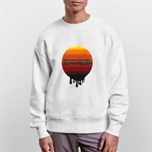 Global warming - Stanley/Stella Radder Unisex Oversized Organic Sweatshirt
