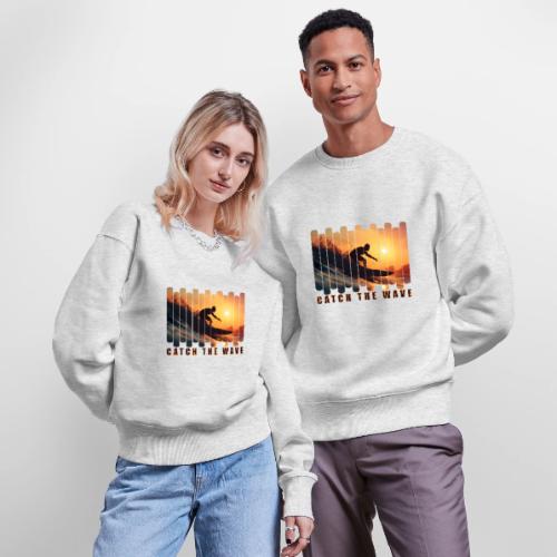 Surfing: Catch the Wave - Stanley/Stella Radder Unisex Oversized Organic Sweatshirt