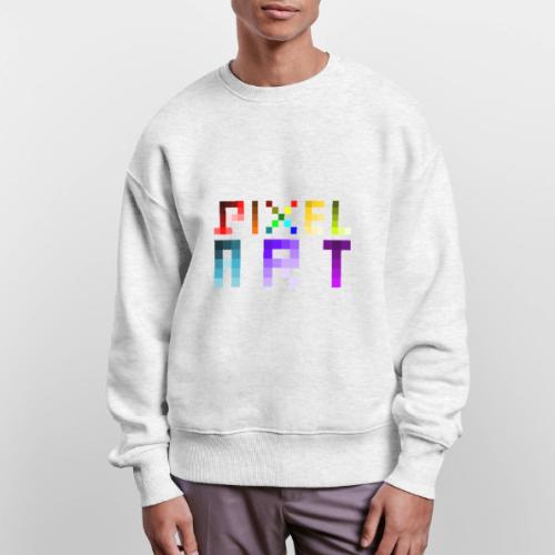 Pixel Art Spectrum - Stanley/Stella Radder Unisex Oversized Organic Sweatshirt