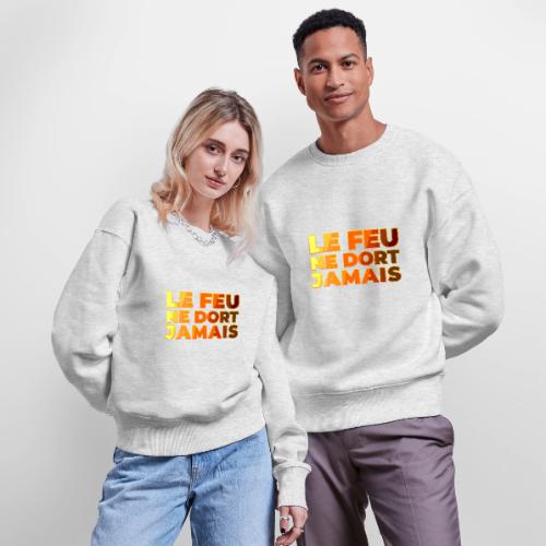 Fire never sleeps - Stanley/Stella Radder Unisex Oversized Organic Sweatshirt